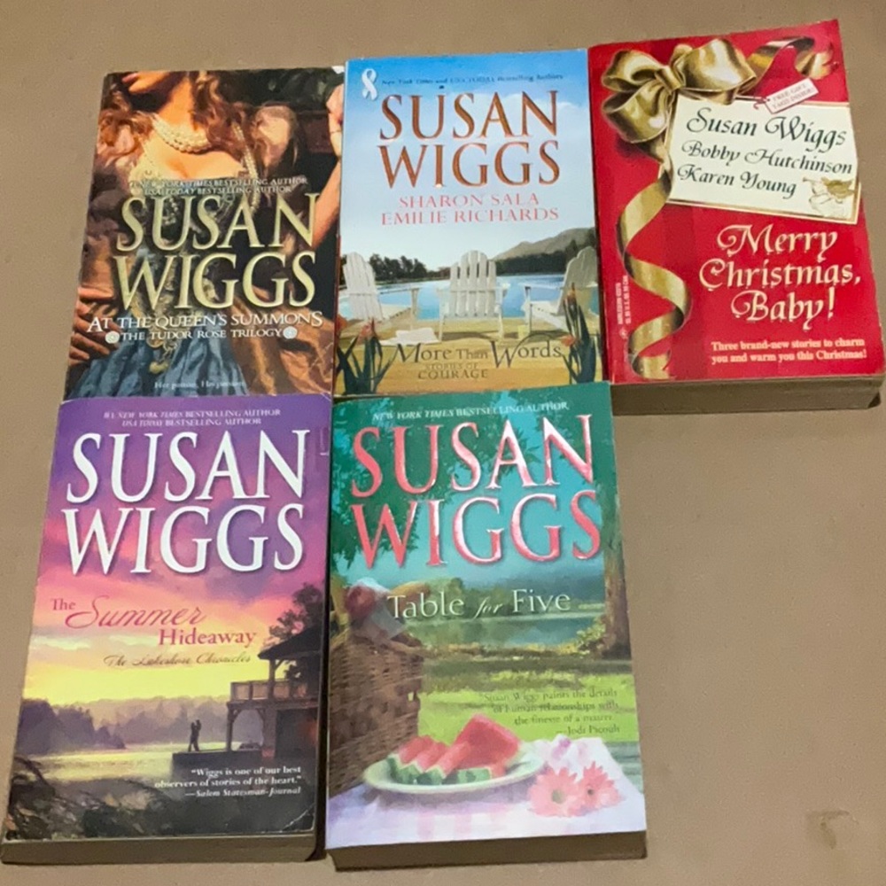 📚Susan Wiggs Romance Book Bundle 5 books